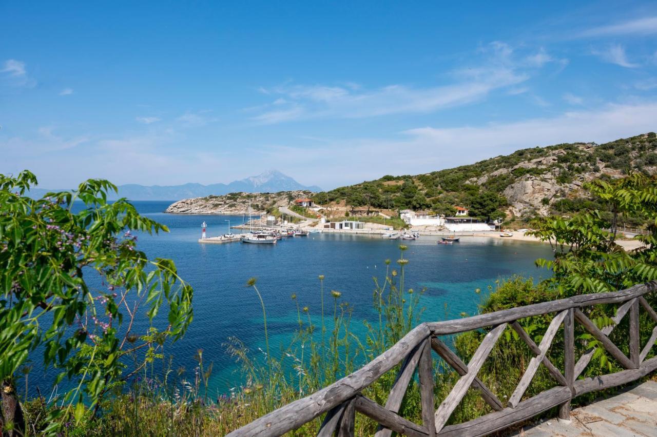 Athos View - Golden Fig Sykia Lodge Paralia Sikias Exteriör bild
